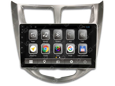 IQ NAVI TS9-1608PFHD (DSP + 4G SIM)  Hyundai Solaris
